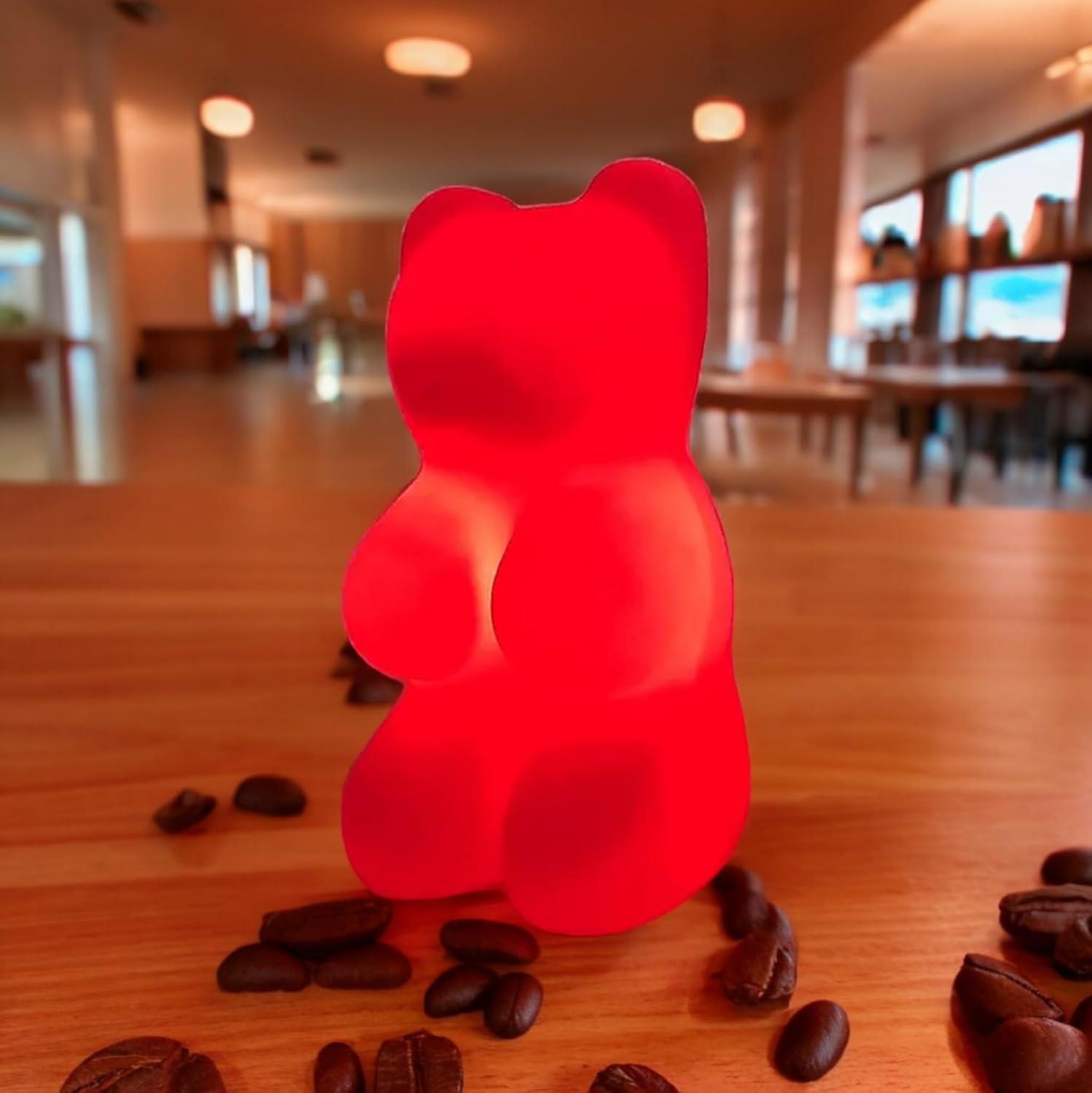 LED Gummibär Tisch-Deko, Kinder-Leuchte G4-1,8W 