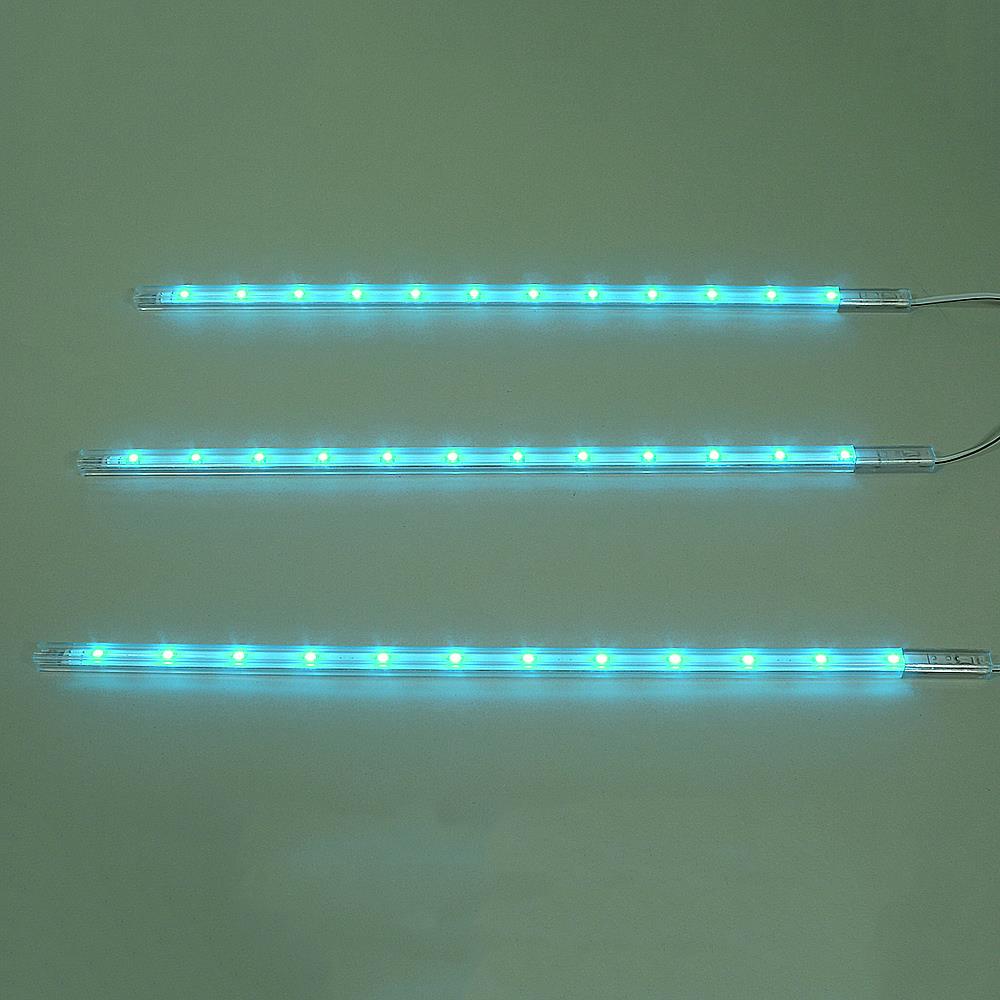 LED-Lichtleiste Sticks Unterbauleuchte 3x30cm türkis-blau