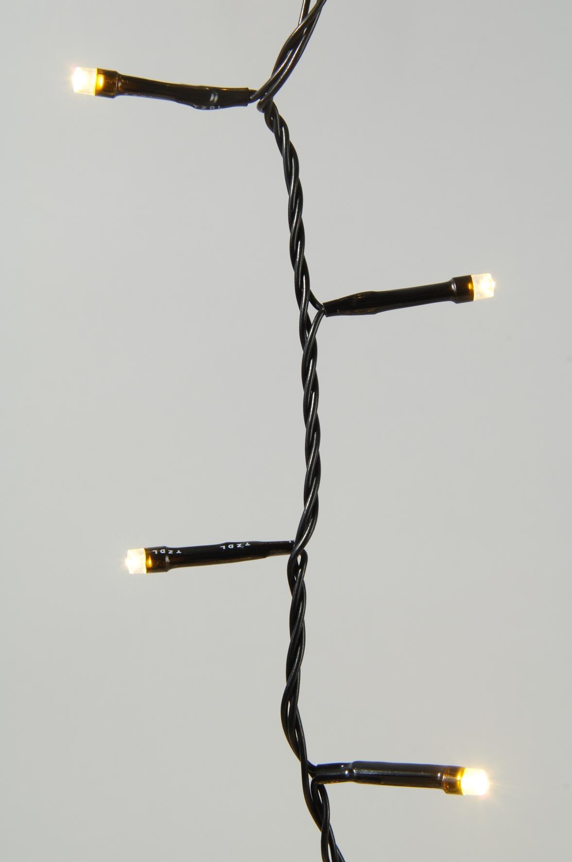 LED Lichterkette 96-flammig batteriebetrieben Time Funktion außen und Innen