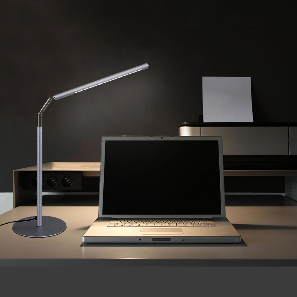 LED Tischleuchte LINCOLN mit Touch-Dimmer flexible Schreibtischleuchte 