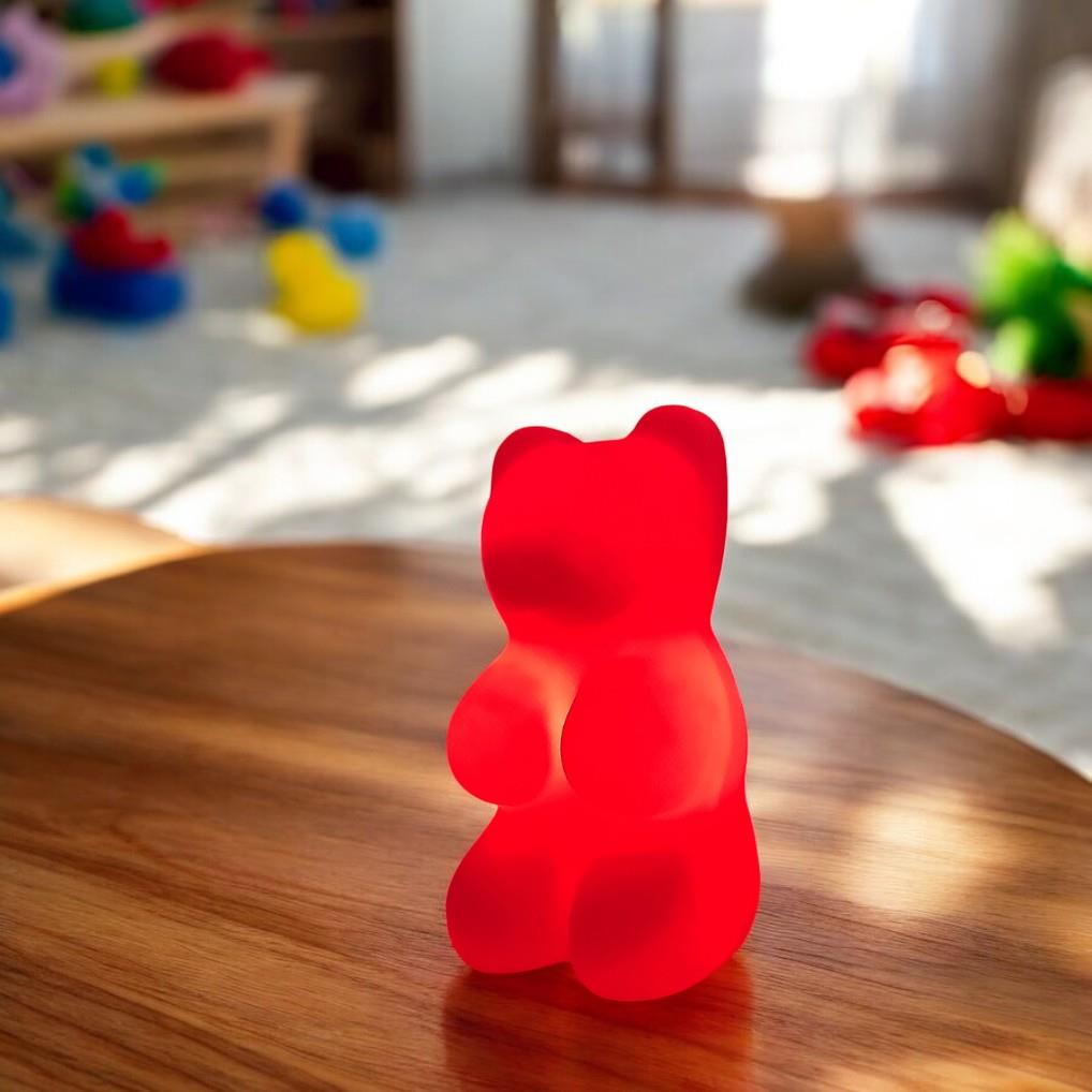 LED Gummibär Tisch-Deko, Kinder-Leuchte G4-1,8W 