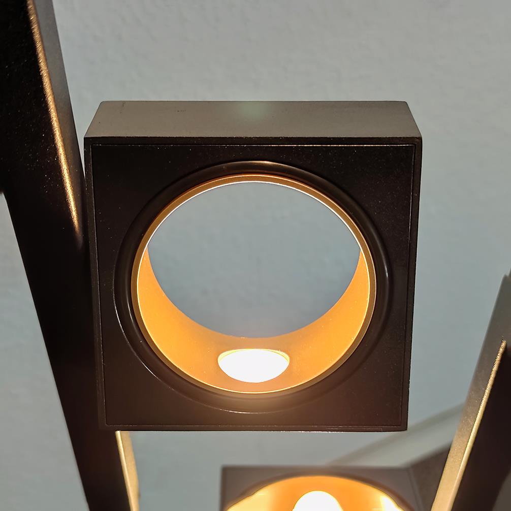 LED Stehleuchte Kare 4-flammig mit Touch Dimmer