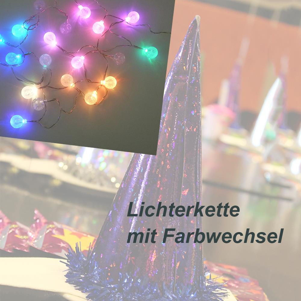 LED Lichterkette Ball 20-flammig batteriebetrieben 