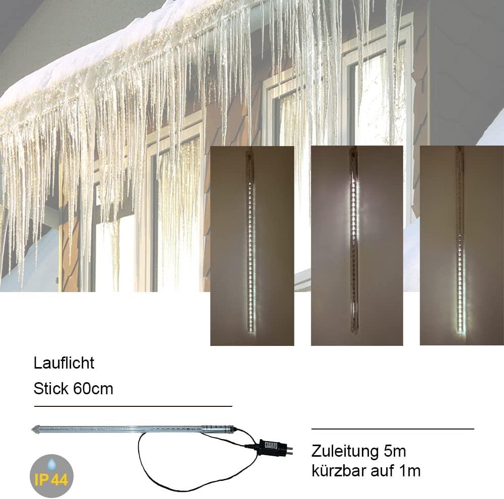 LED Stick Lauflicht weiß für außen