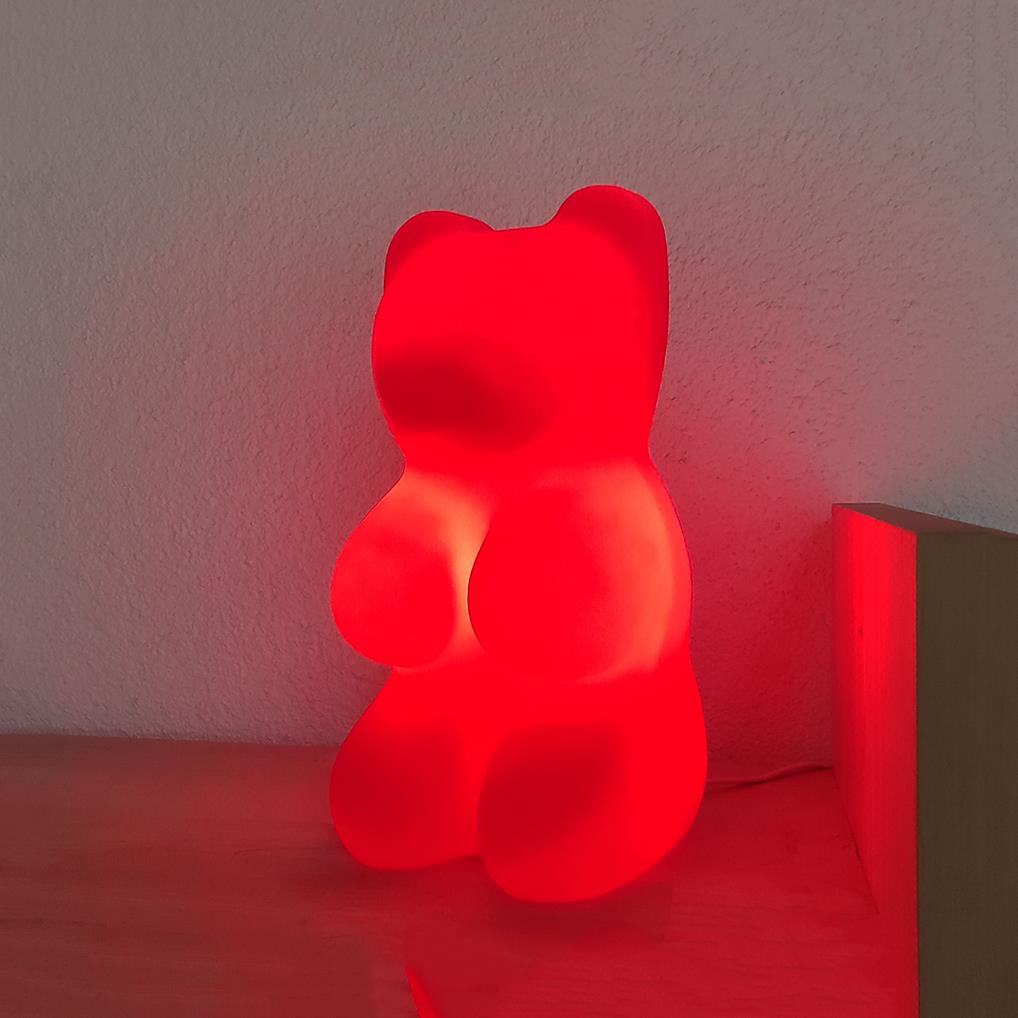 LED Gummibär Tisch-Deko, Kinder-Leuchte G4-1,8W 