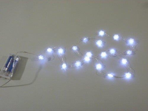 LED Lichterkette 20 flammig batteriebetrieben für innen Tisch-Weihnachtsdekoration