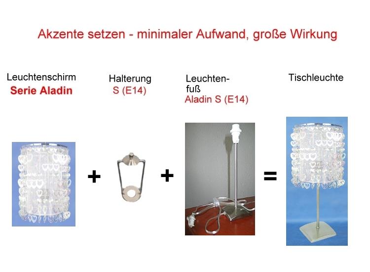 Leuchtenadapter für Tischleuchten Fassung E27