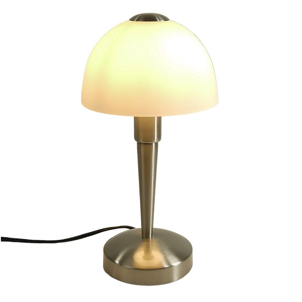 Glas-Tischleuchte MORITZ Nachttisch-Wohnzimmer Lampe