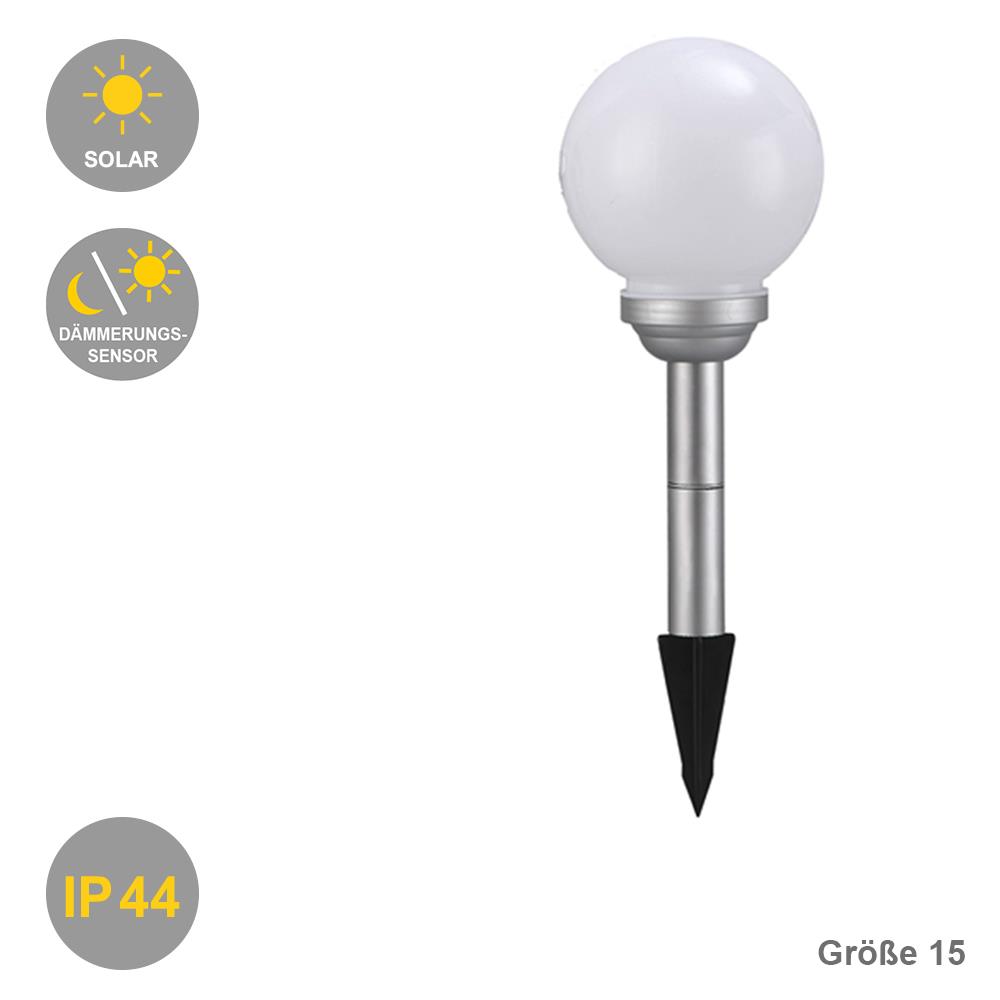 LED Solar-Kugel-Dekoleuchte OLA 15cm