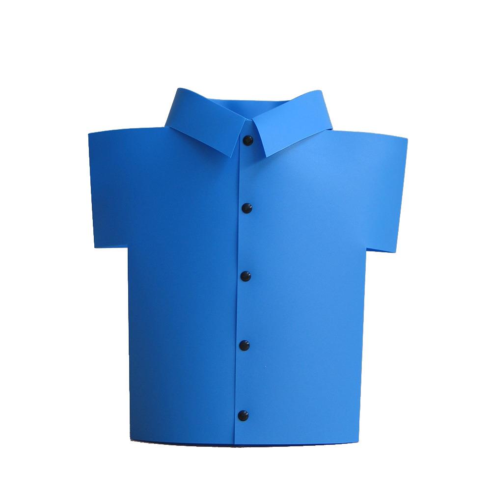 Dekoleuchte Hemd HUGO blau Fenster-Tischleuchte Kinderlampe