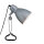 Moderne flexible Klemmleuchte Work E14-40W 3 Farben Kopfgelenk Leuchte Lampe silber