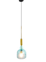 Moderne Glas Pendelleuchte Elia 1-flammig