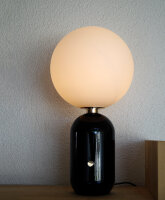 Moderne Glaskugel-Tisch-Leuchte NOVA mit...