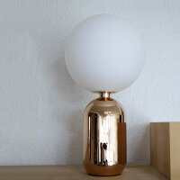 Moderne Glaskugel-Tisch-Leuchte NOVA mit...