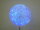 Moderne Halogen- LED Stehleuchte Alissa 40cm Alu-Drahtgeflecht Standlampe