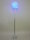 Moderne Halogen- LED Stehleuchte Alissa 40cm Alu-Drahtgeflecht Standlampe