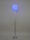 Moderne Halogen- LED Stehleuchte Alissa 30cm Alu-Drahtgeflecht Standlampe