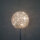 Moderne Halogen Stehleuchte Alissa 40cm Alu-Drahtgeflecht Standlampe