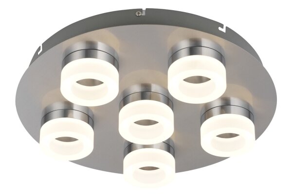 Moderne LED Deckenleuchte MARENA Deckenlampe LED 6x4W oder 9x4W 320lm 3000K 6 x 4Watt