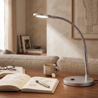 Moderne LED Tiischleuchte Till Lampe Flexarm SMD LED...