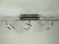 Moderner LED Strahler Spot THEO 3- flammig Deckenbalken