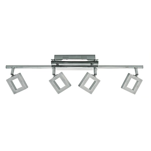 Moderner LED Strahler Spot THEO 4-flammig Deckenbalken Deckenlampe