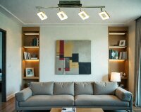 Moderner LED Strahler Spot THEO 4-flammig Deckenbalken...