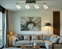 Moderner LED Strahler Spot THEO 4-flammig Deckenbalken Deckenlampe