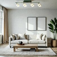 Moderner LED Strahler Spot THEO 4-flammig Deckenbalken Deckenlampe