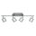 Moderner LED Strahler Spot THEO 4-flammig Deckenbalken Deckenlampe