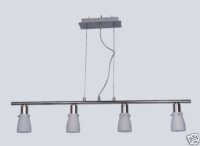 Pendelleuchte EIKO 4-flammig Decken-Hänge-Lampe...