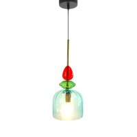 Pendelleuchte PIA 1-flammig Glasschirm