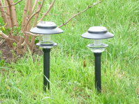 2 x Solarleuchte mit Erdspieß im Set "Modell...