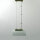 Pendelleuchte Viola Halogen Lampe messing Glas weiss Hängeleuchte Deckenlampe