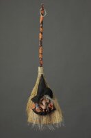 Reisigbesen mit Beleuchtung Broom Witch...