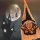 Reisigbesen mit Beleuchtung Broom Witch Halloween-Dekoration farbwechselnd Geschenkidee