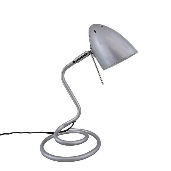 Schreibtischleuchte Swing Farbe silber Arbeitsleuchte Kinderleuchte Tischlampe