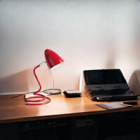 Schreibtischleuchte Swing rot Arbeitsleuchte Kinderleuchte Tischlampe