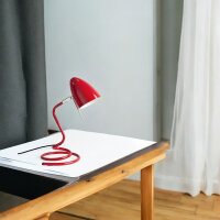 Schreibtischleuchte Swing rot Arbeitsleuchte Kinderleuchte Tischlampe