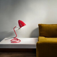 Schreibtischleuchte Swing rot Arbeitsleuchte Kinderleuchte Tischlampe