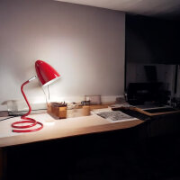 Schreibtischleuchte Swing rot Arbeitsleuchte Kinderleuchte Tischlampe