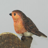 Solarleuchte Vogel auf Baumstamm1 LED, Gartendekoration Gartenbeleuchtung Solar