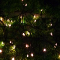Solarlichterkette 48 LED warmweiß 14,5m Solar Leuchte Dekoration Geschenk Garten
