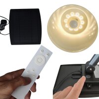 Solar-Deckenleuchte Jolla mit Fernbedienung Pendelleuchte