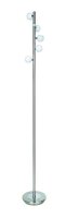 Stehleuchte Sondra 12V Halogenlampe Nickel/Opalglas Standlampe Dekoleuchte