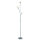 Stehleuchte Verona 3 flammig Halogen Lampe Nickel/Glas Standleuchte Lampe