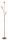 Stehleuchte Verona 3 flammig Halogen Lampe Nickel/Glas Standleuchte Lampe