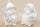 2x stimmungsvolle Dekofiguren Vogel Kaya 14cm Figur Dekoration Geschenk Figur