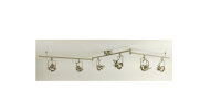 Strahler Jet Line 1- 6 flammig GU10 Fassung Spot Lampe Wandspot Deckenleuchte 6-flammig