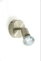 Strahlerserie Linos 1- flammig nickel Spot schwenkbar...